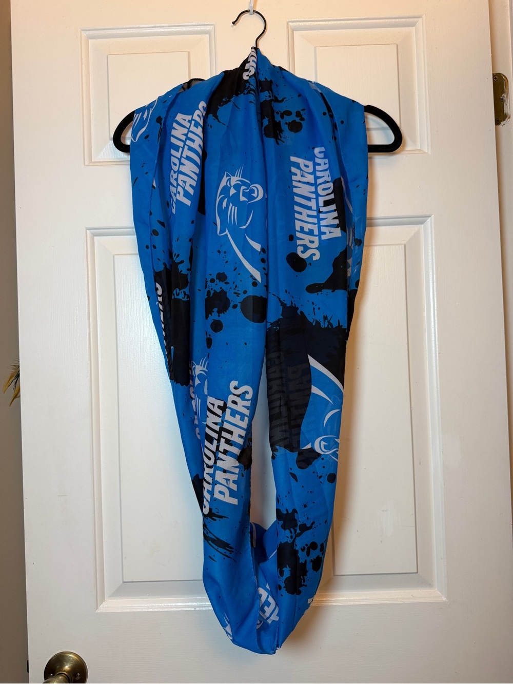 NFL Infinity Scarf- Carolina Panthers